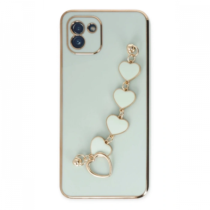 Newface Samsung Galaxy A03 Kılıf Esila Silikon