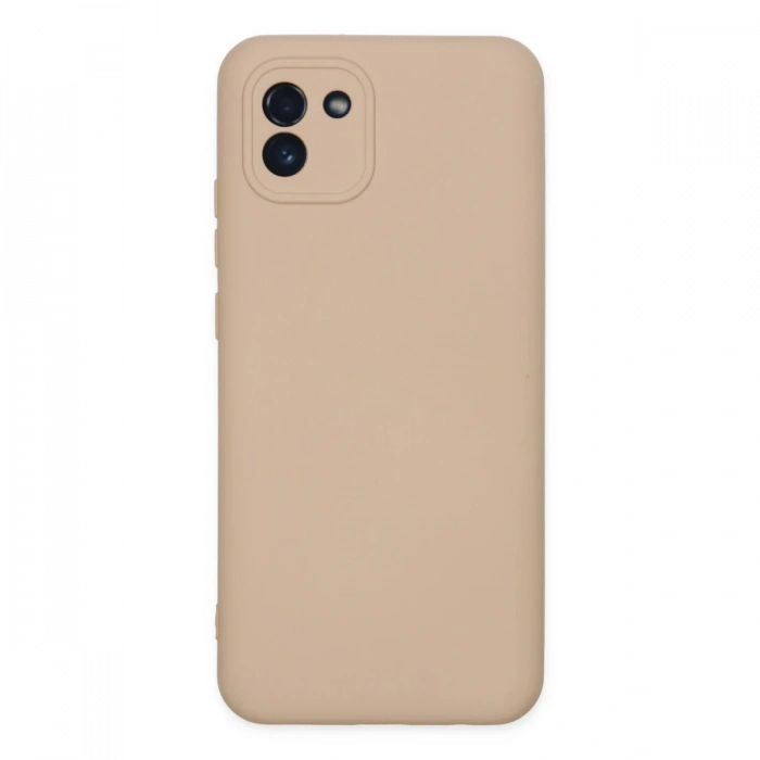 Newface Samsung Galaxy A03 Kılıf Nano içi Kadife Silikon
