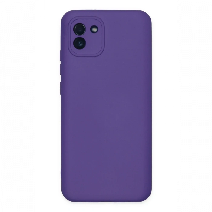 Newface Samsung Galaxy A03 Kılıf Nano içi Kadife Silikon