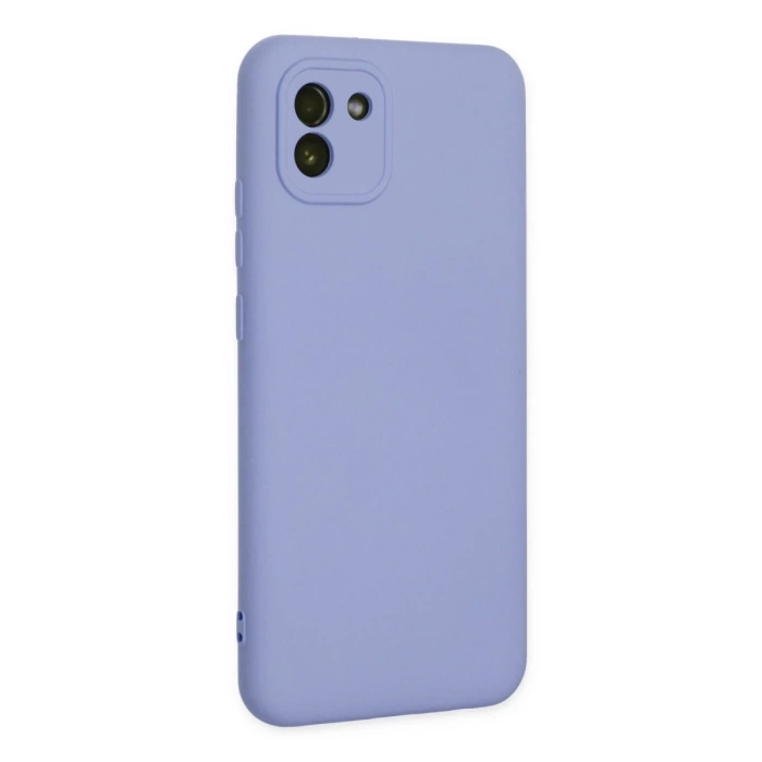 Newface Samsung Galaxy A03 Kılıf Nano içi Kadife Silikon