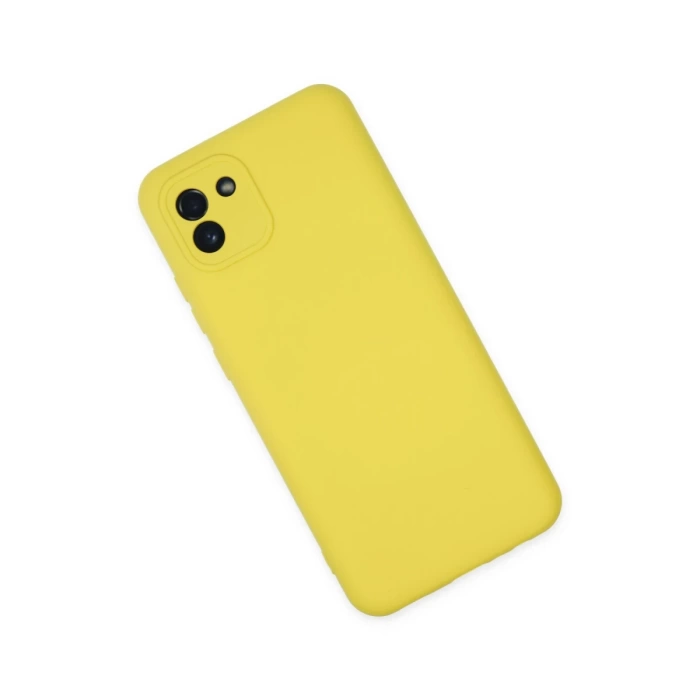 Newface Samsung Galaxy A03 Kılıf Nano içi Kadife Silikon