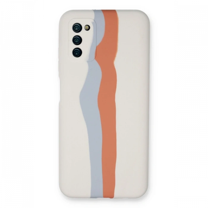 Newface Samsung Galaxy A03S Kılıf Ebruli Lansman Silikon