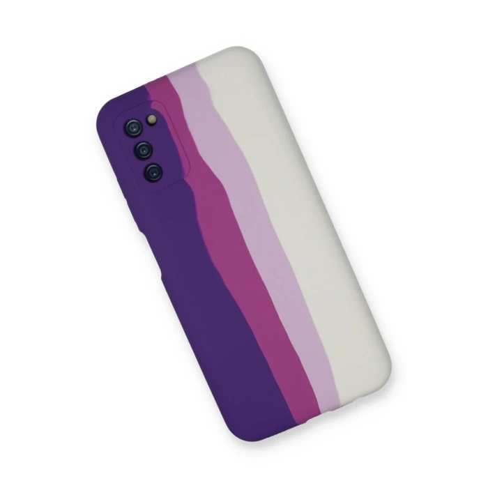 Newface Samsung Galaxy A03S Kılıf Ebruli Lansman Silikon