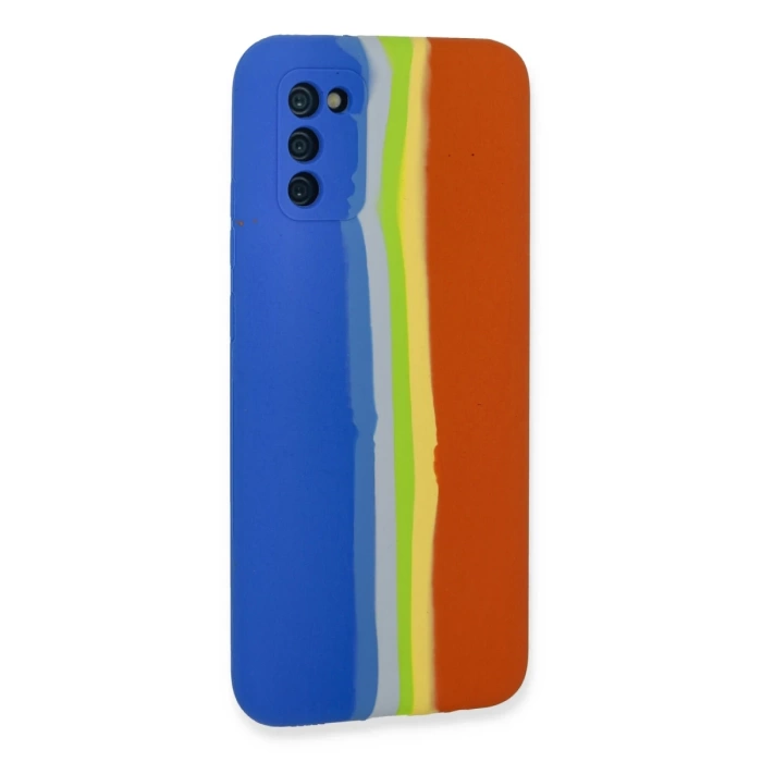 Newface Samsung Galaxy A03S Kılıf Ebruli Lansman Silikon