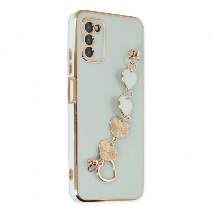 Newface Samsung Galaxy A03S Kılıf Esila Silikon