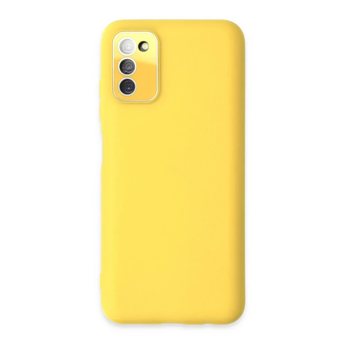 Newface Samsung Galaxy A03S Kılıf Lansman Glass Kapak