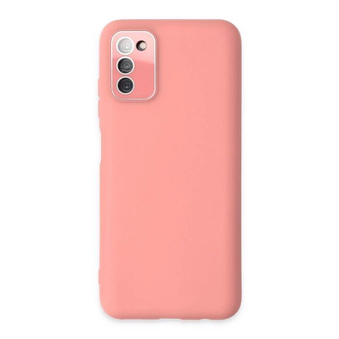 Newface Samsung Galaxy A03S Kılıf Lansman Glass Kapak