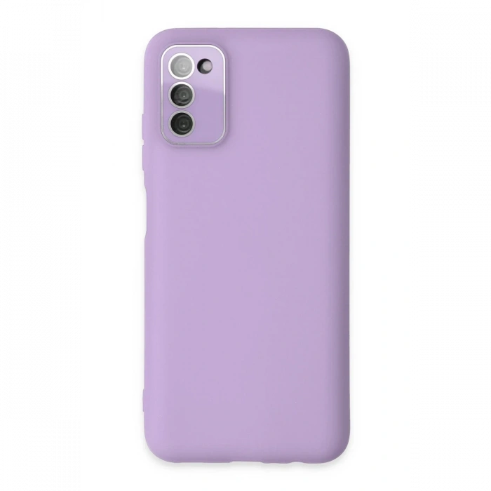 Newface Samsung Galaxy A03S Kılıf Lansman Glass Kapak