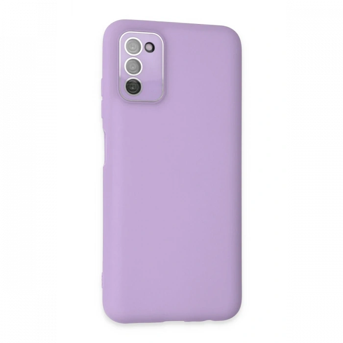 Newface Samsung Galaxy A03S Kılıf Lansman Glass Kapak