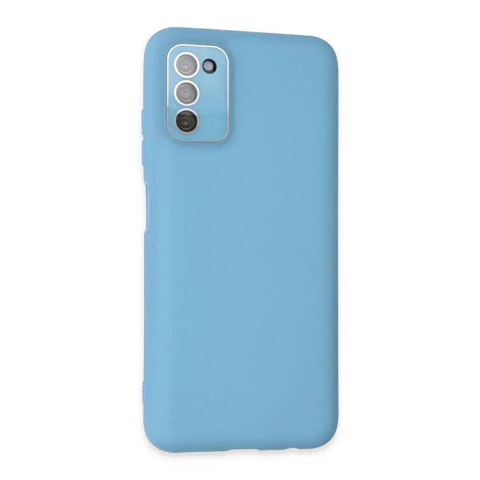 Newface Samsung Galaxy A03S Kılıf Lansman Glass Kapak