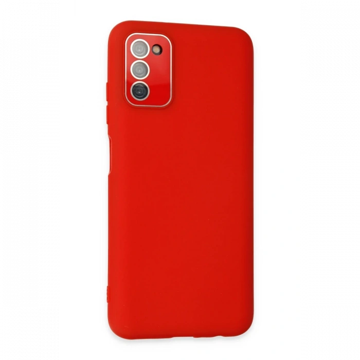 Newface Samsung Galaxy A03S Kılıf Lansman Glass Kapak