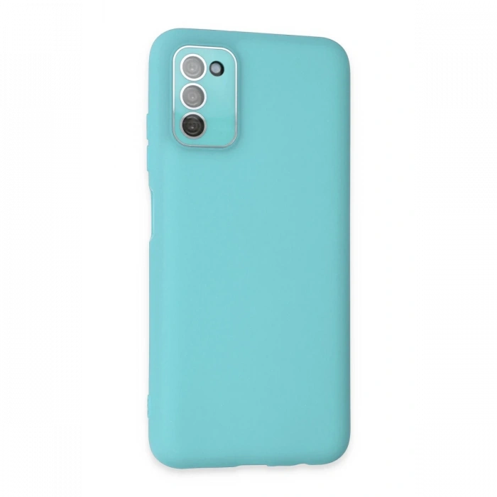 Newface Samsung Galaxy A03S Kılıf Lansman Glass Kapak