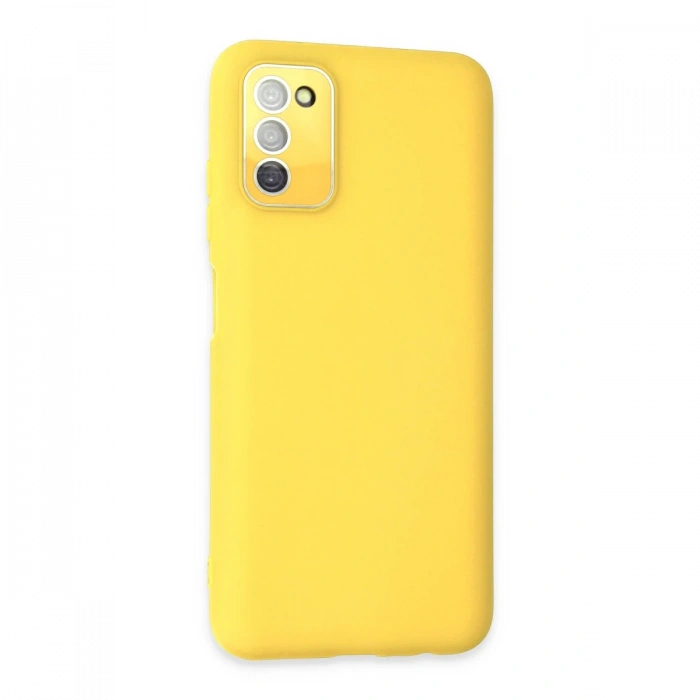Newface Samsung Galaxy A03S Kılıf Lansman Glass Kapak