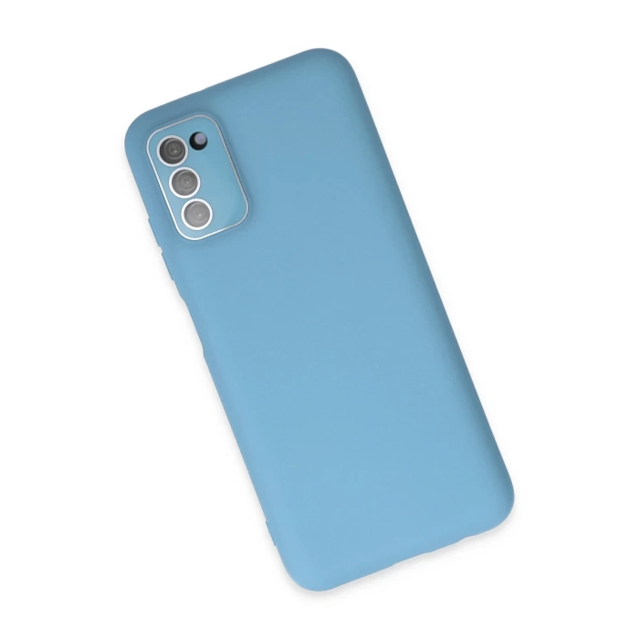 Newface Samsung Galaxy A03S Kılıf Lansman Glass Kapak