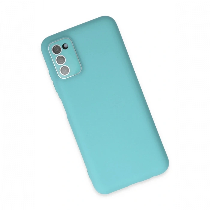 Newface Samsung Galaxy A03S Kılıf Lansman Glass Kapak