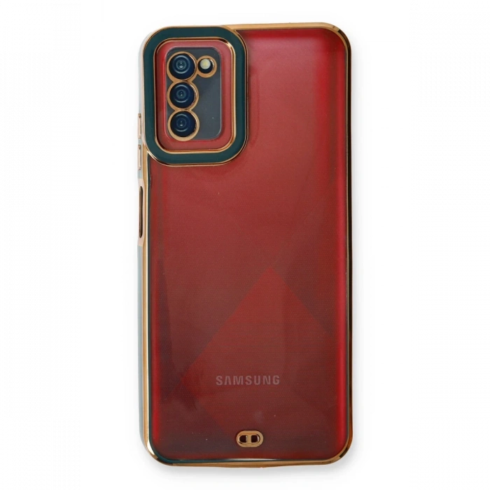 Newface Samsung Galaxy A03S Kılıf Liva Lens Silikon