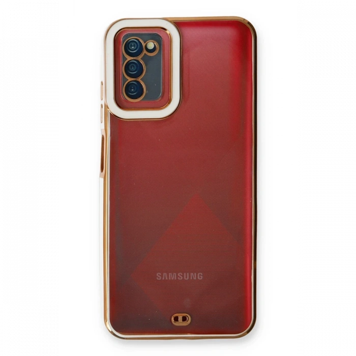 Newface Samsung Galaxy A03S Kılıf Liva Lens Silikon