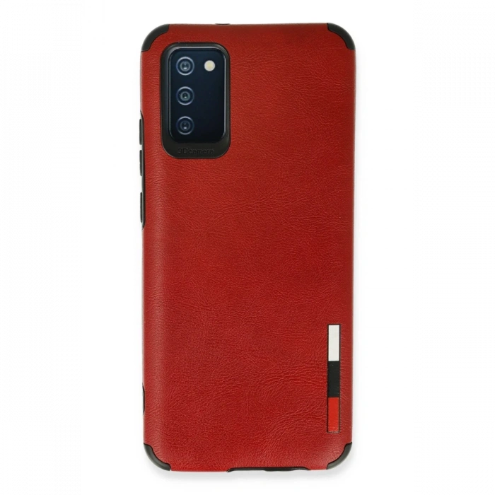 Newface Samsung Galaxy A03S Kılıf Loop Deri Silikon