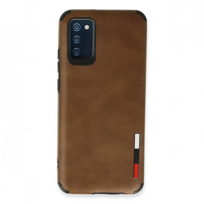Newface Samsung Galaxy A03S Kılıf Loop Deri Silikon