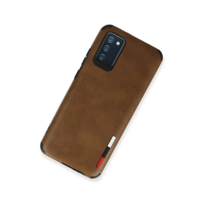 Newface Samsung Galaxy A03S Kılıf Loop Deri Silikon