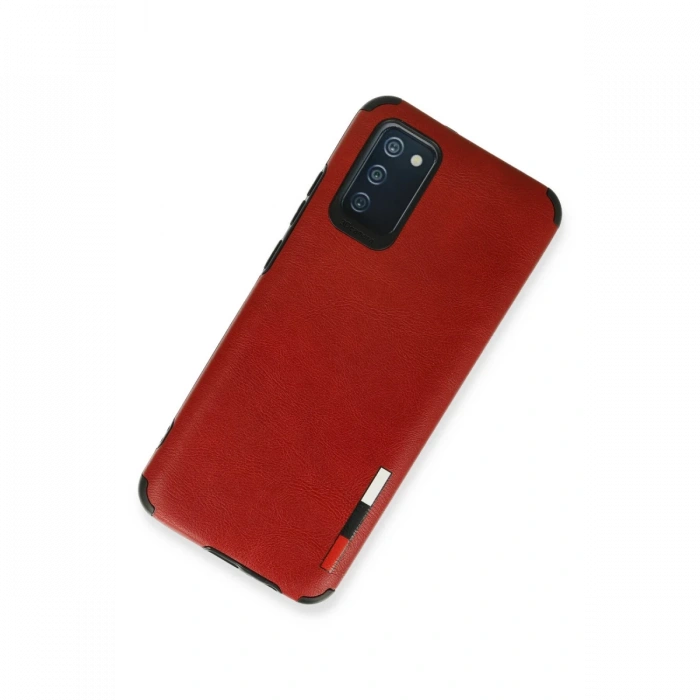 Newface Samsung Galaxy A03S Kılıf Loop Deri Silikon