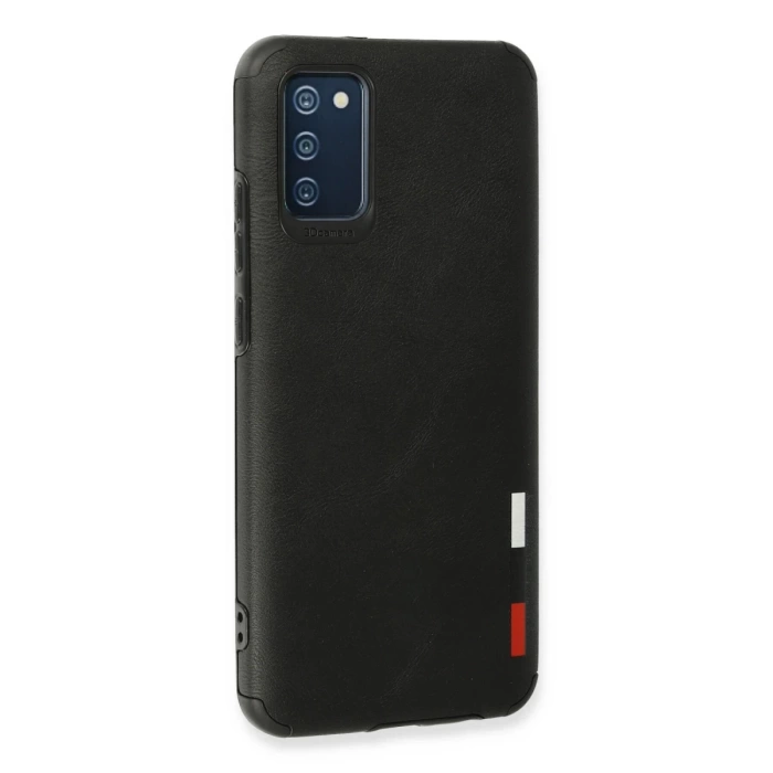Newface Samsung Galaxy A03S Kılıf Loop Deri Silikon