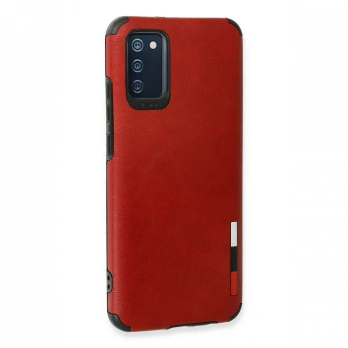 Newface Samsung Galaxy A03S Kılıf Loop Deri Silikon