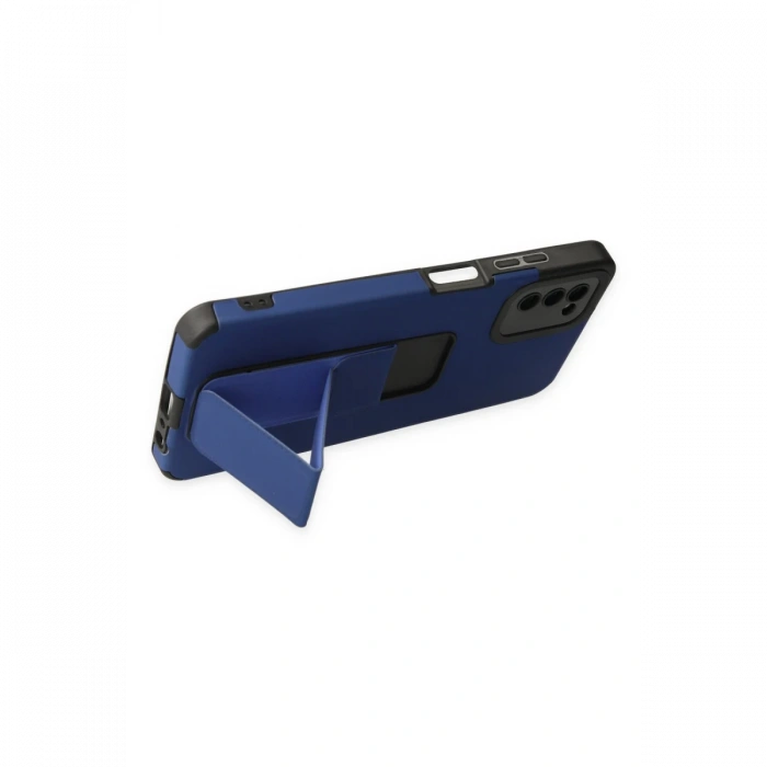 Newface Samsung Galaxy A03S Kılıf Mega Standlı Silikon
