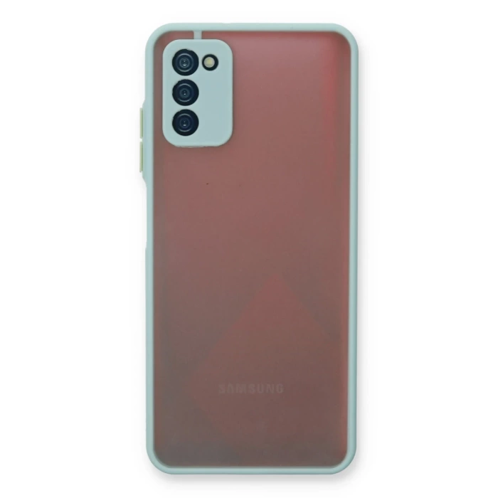 Newface Samsung Galaxy A03S Kılıf Montreal Silikon Kapak