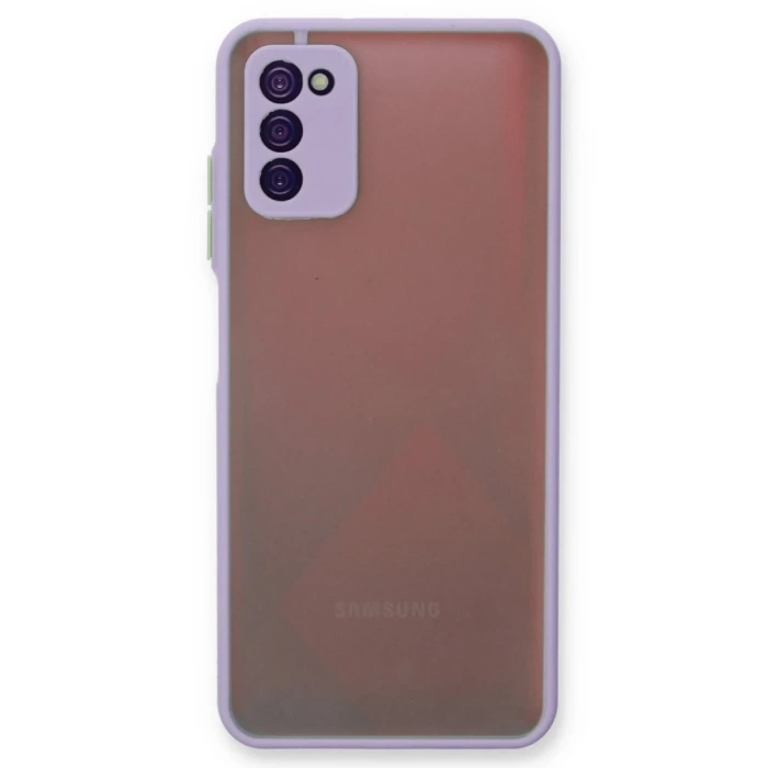 Newface Samsung Galaxy A03S Kılıf Montreal Silikon Kapak