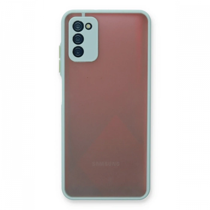 Newface Samsung Galaxy A03S Kılıf Montreal Silikon Kapak