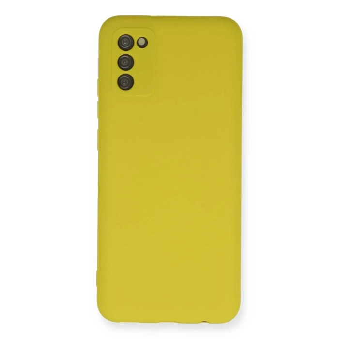 Newface Samsung Galaxy A03S Kılıf Nano içi Kadife Silikon