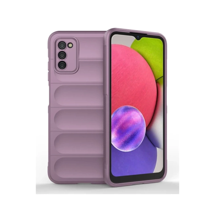 Newface Samsung Galaxy A03S Kılıf Optimum Silikon