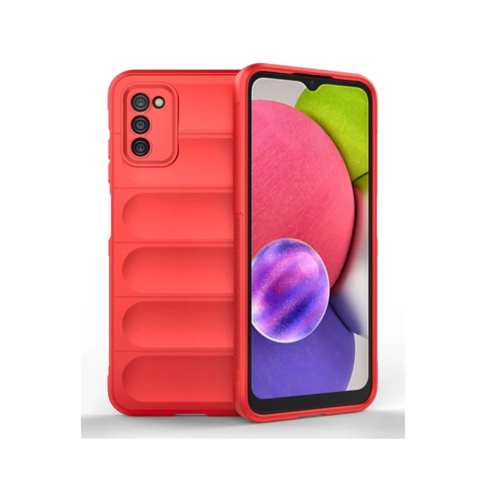 Newface Samsung Galaxy A03S Kılıf Optimum Silikon