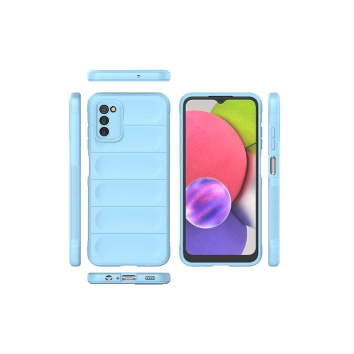 Newface Samsung Galaxy A03S Kılıf Optimum Silikon