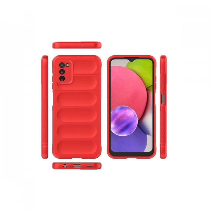 Newface Samsung Galaxy A03S Kılıf Optimum Silikon