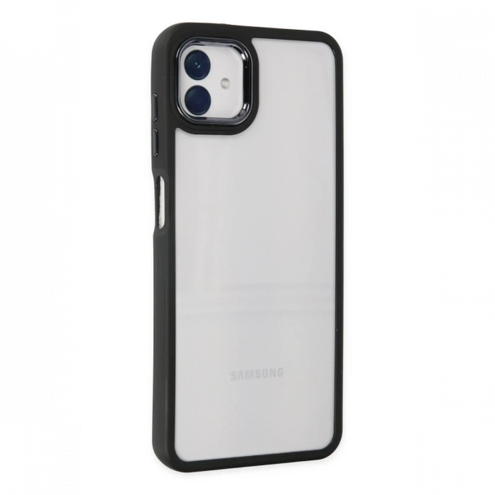 Samsung Galaxy A04 Kılıf Dora Kapak - Siyah