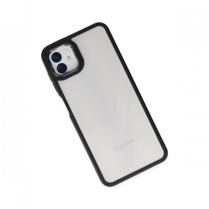 Samsung Galaxy A04 Kılıf Dora Kapak - Siyah