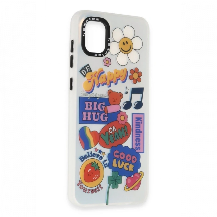 Samsung Galaxy A04 Kılıf Estoril Desenli Kapak