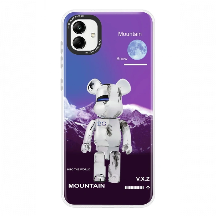 Newface Samsung Galaxy A04 Kılıf Estoril Desenli Kapak