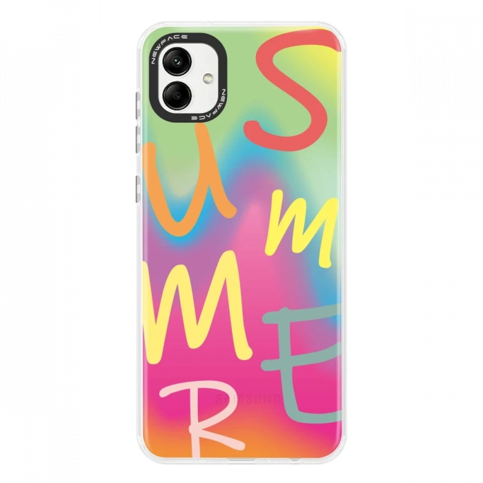 Newface Samsung Galaxy A04 Kılıf Estoril Desenli Kapak