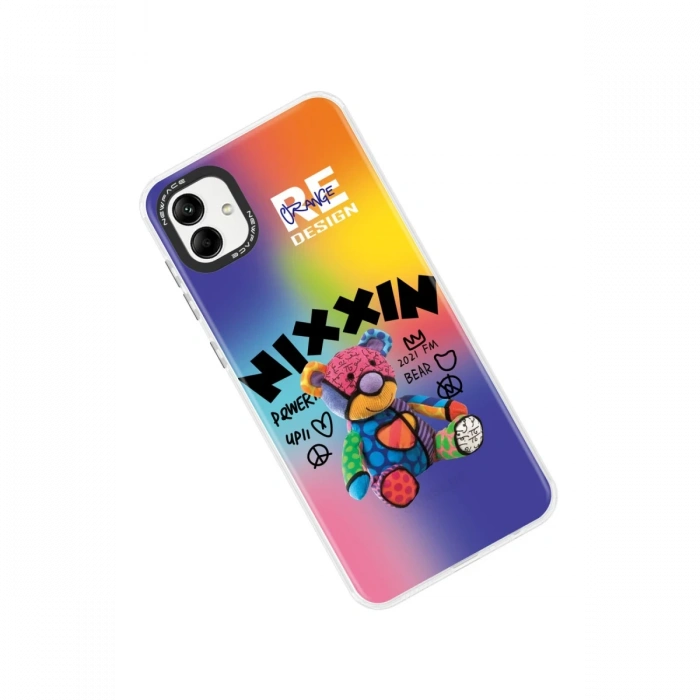 Newface Samsung Galaxy A04 Kılıf Estoril Desenli Kapak