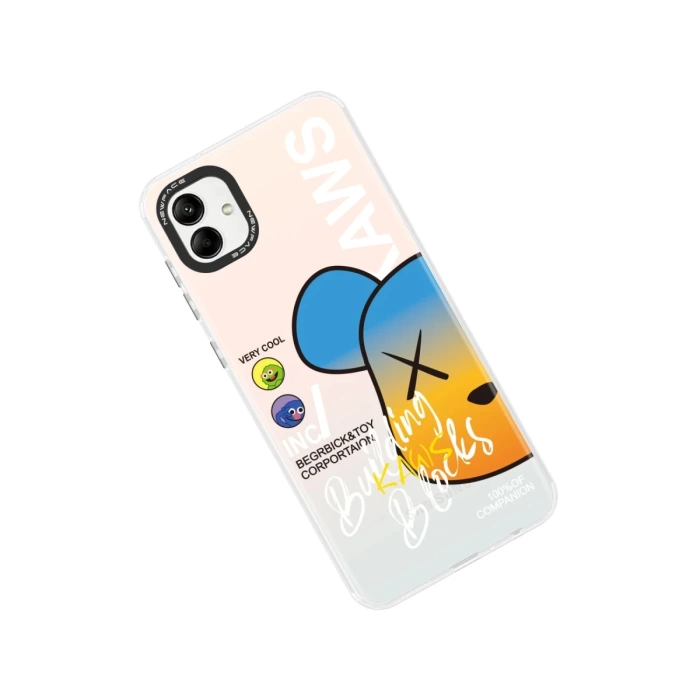 Newface Samsung Galaxy A04 Kılıf Estoril Desenli Kapak