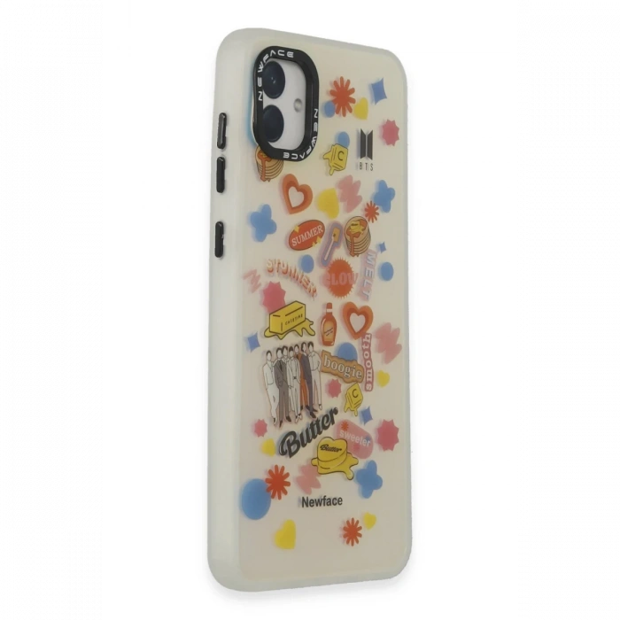 Samsung Galaxy A04 Kılıf Estoril Desenli Kapak