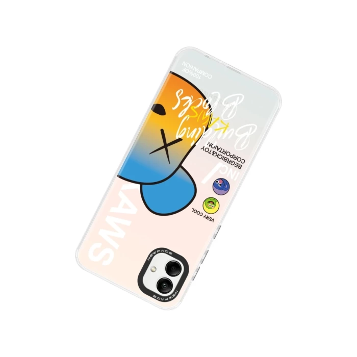 Newface Samsung Galaxy A04 Kılıf Estoril Desenli Kapak