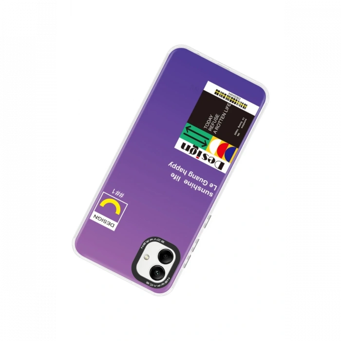 Newface Samsung Galaxy A04 Kılıf Estoril Desenli Kapak