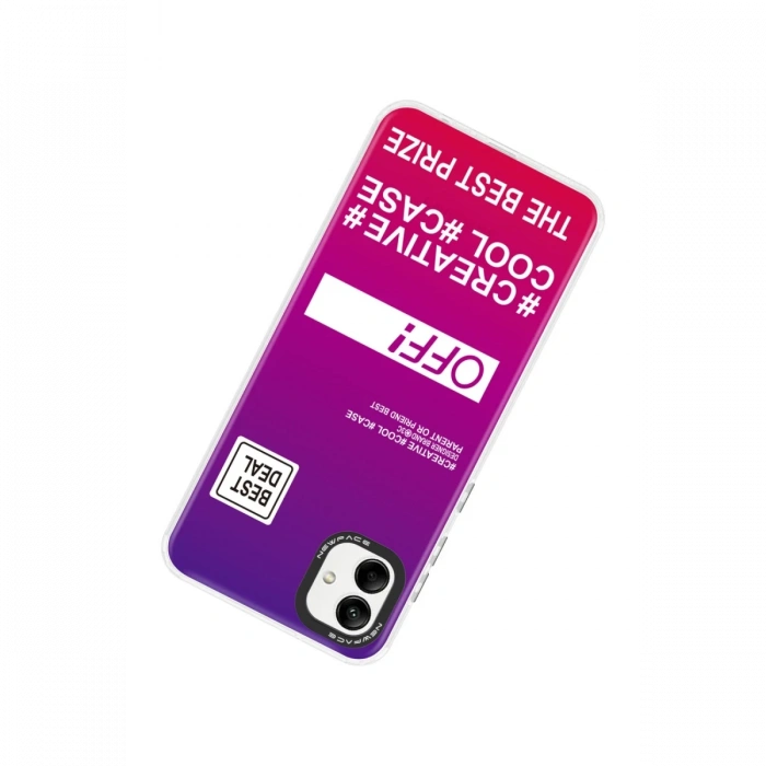 Newface Samsung Galaxy A04 Kılıf Estoril Desenli Kapak