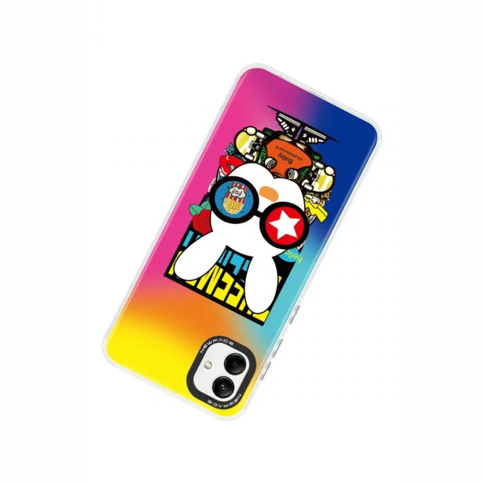 Newface Samsung Galaxy A04 Kılıf Estoril Desenli Kapak