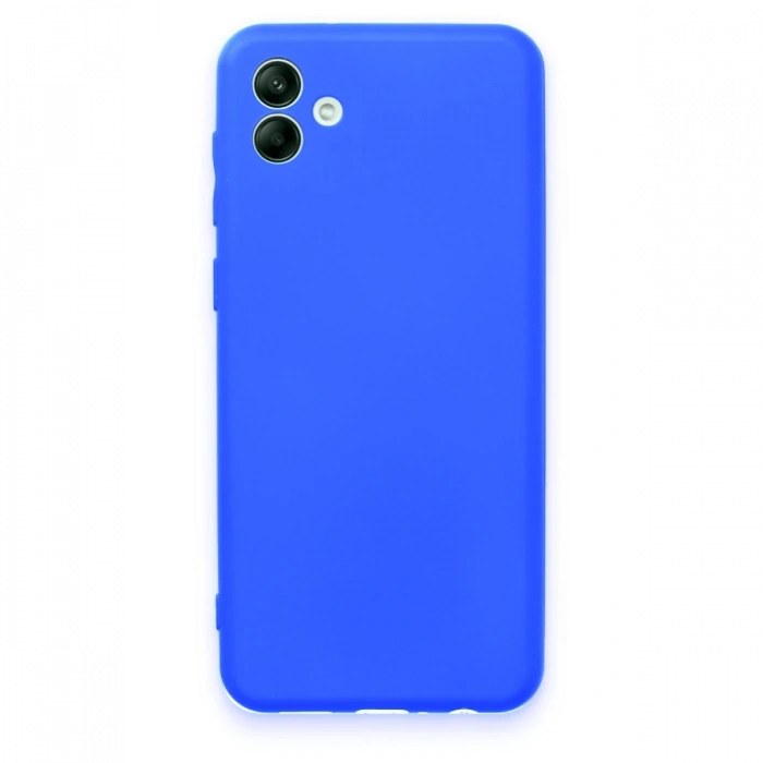 Samsung Galaxy A04 Kılıf First Silikon - Mavi