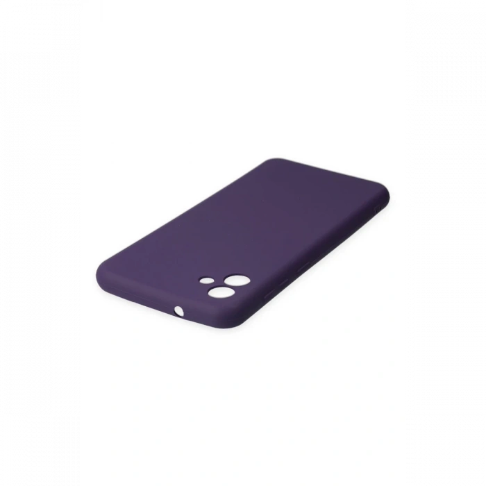 Samsung Galaxy A04 Kılıf First Silikon - Mavi